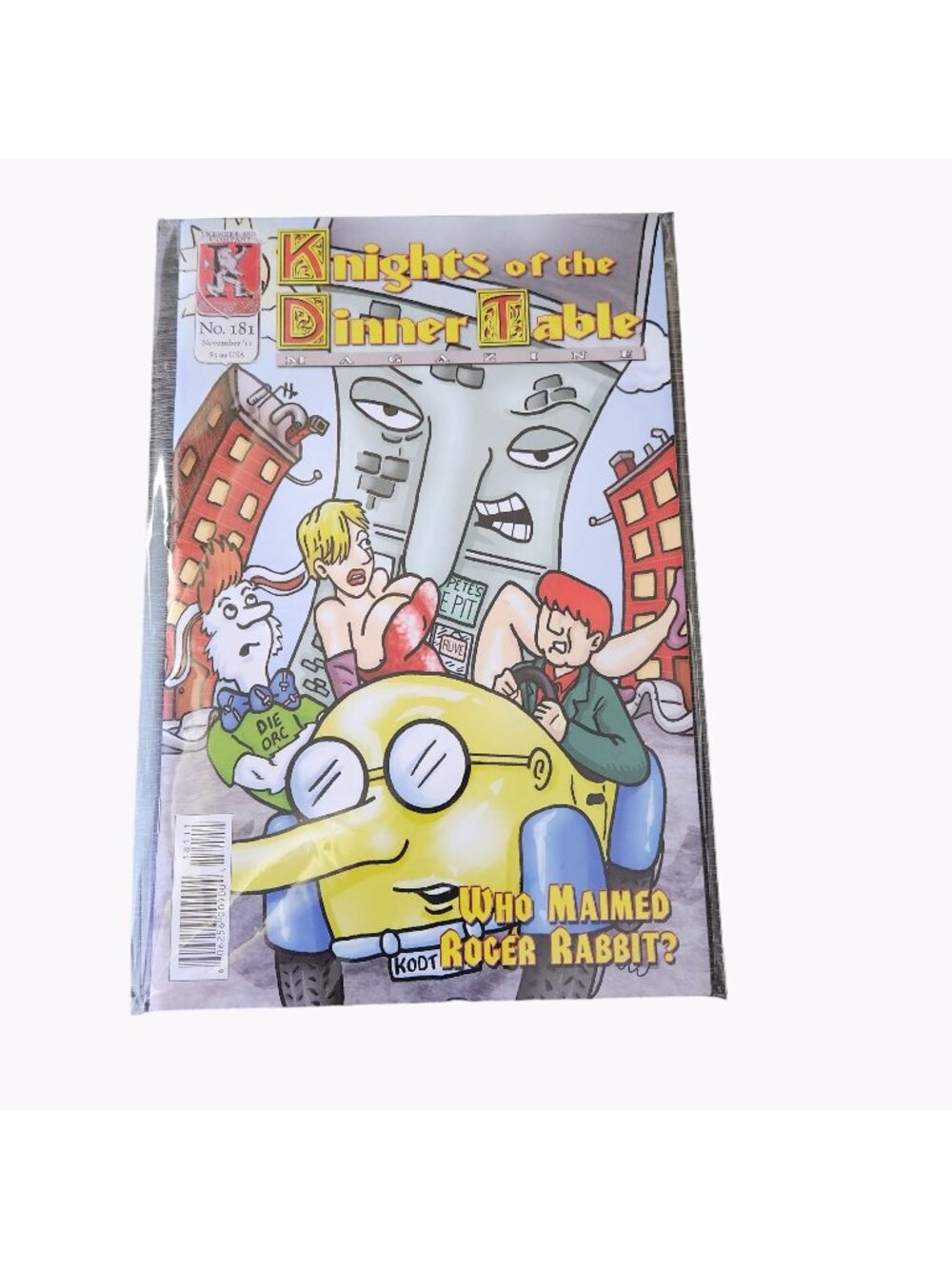 Knights Of The Dinner Table #181 Comic Book Collector Bagged Boarded